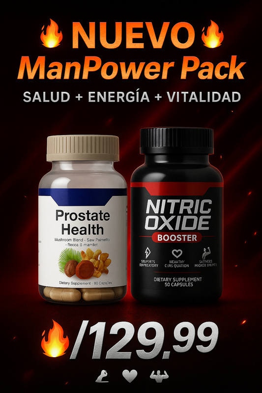 ManPower Pack ¿Estás listo para recuperar tu vitalidad y confianza?